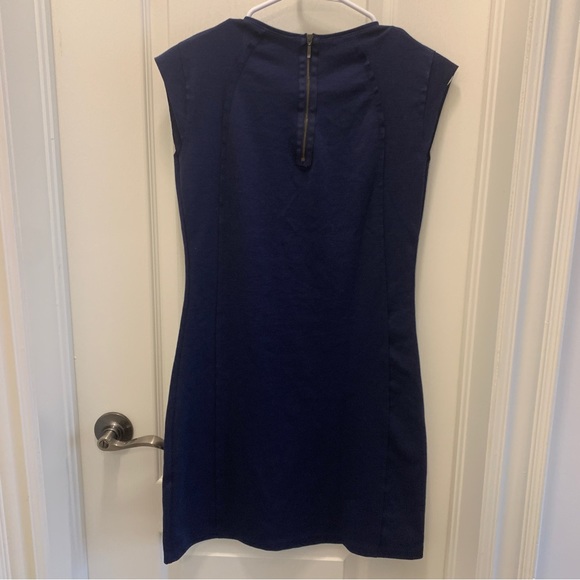 desigual navy blue pencil dress (size s) - Picture 5 of 6